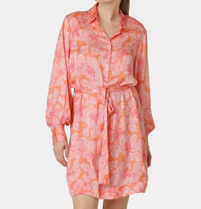 Karmamia Women's Millie Dress In Gardenia Tangerine In Multi