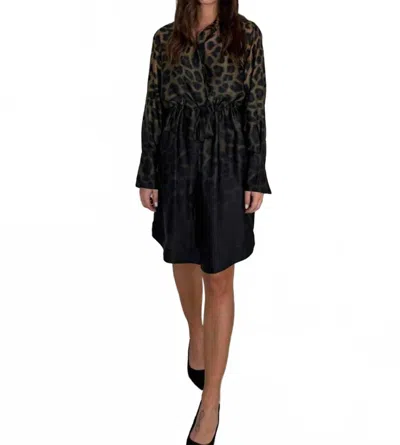 Karmamia Women's Nakita Dress In Gradient Leo In Black