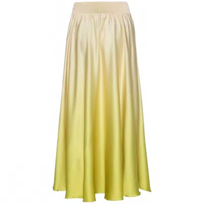 Karmamia Women's Savannah Skirt In Gradient Yellow