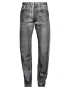 Karmuel Young Man Jeans Black Size 34 Cotton In Black