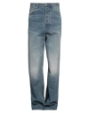 Karmuel Young Man Jeans Blue Size 34 Cotton In Blue