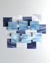 Karo Studios Arctic Glass Wall Sculpture In Multi