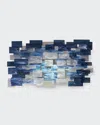 Karo Studios Arctic Medium Wall Sculpture In Blue
