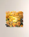 Karo Studios Autumn Wall Sculpture In Orange