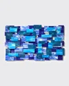 Karo Studios Cascade Wall Sculpture In Blue