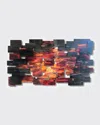 Karo Studios Dusk Medium Wall Sculpture In Multi