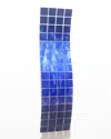 Karo Studios Glass And Metal Wall Sculpture In Blue