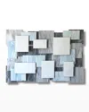 Karo Studios Glass And Metal Wall Sculpture In Gray
