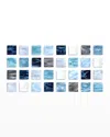 Karo Studios Glass Wall Sculpture In Blue