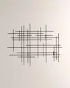 Karo Studios Linear I Wall Sculpture In Black