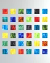Karo Studios Nature Glass Wall Sculpture In Multi