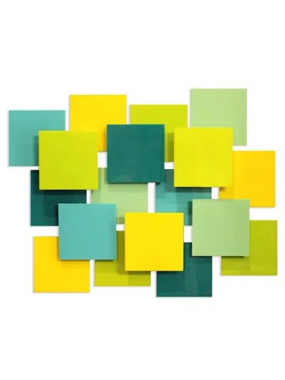 Karo Studios Playtime Sunset Glass Wall Sculpture
