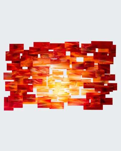 Karo Studios Sunset Medium Wall Sculpture In Multi Color