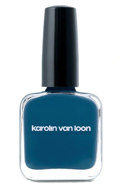 Karolin Van Loon Bleu Neptune Nail Polish
