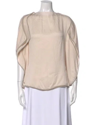 Pre-owned Karolina Zmarlak Crew Neck Sleeveless Top W/ Tags In Neutral