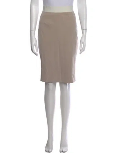 Pre-owned Karolina Zmarlak Knee-length Skirt In Neutral