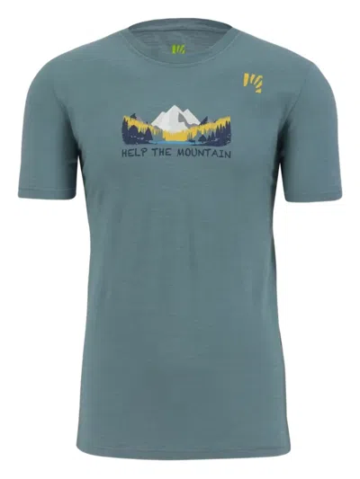 Karpos Cotton T-shirt In Green