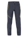 Karpos Drawstring-waistband Zip-pocket Trousers In Gray