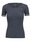 Karpos Easyfrizz Band-detail Performance T-shirt In Blue