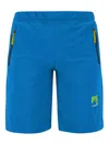 Karpos Elasticated-waistband Zip-pocket Shorts In Blue