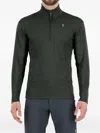 Karpos Half-zip Long-sleeve Sweater In Green