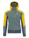 Karpos Hooded Panelled Jacket In Multi