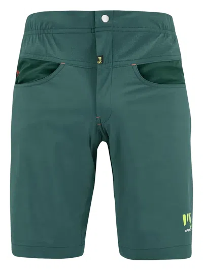 Karpos Logo Print Cargo Shorts In Animal Print