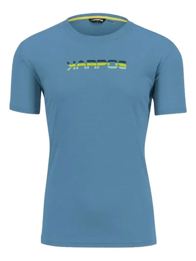 Karpos Logo-print Performance T-shirt In Blue