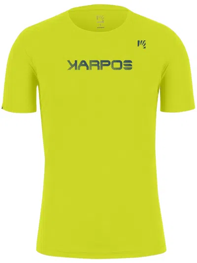 Karpos Loma Ivo Logo T-shirt In Yellow