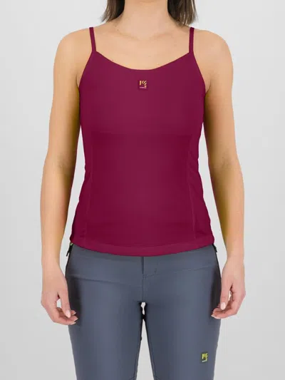 Karpos Loma Sun Evo W Logo-detail Top In Red