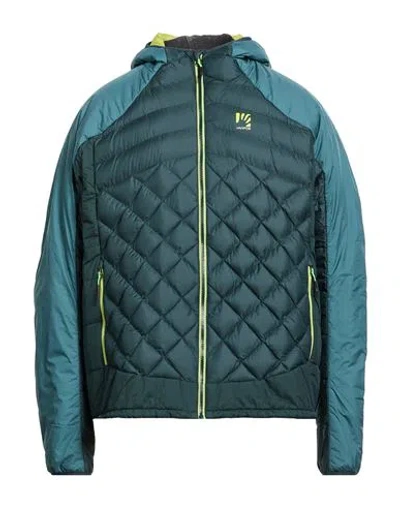 Karpos Man Puffer Deep Teal Size Xxl Polyamide In Green