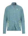 Karpos Man Sweatshirt Deep Teal Size Xxl Polyester, Elastane In Blue