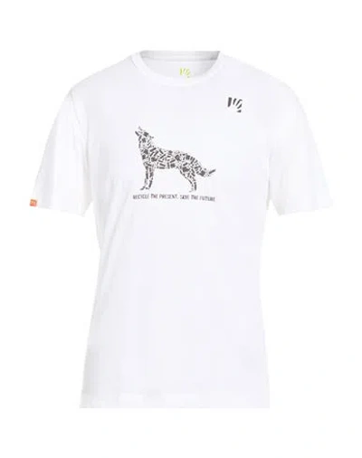 Karpos Man T-shirt White Size Xl Cotton