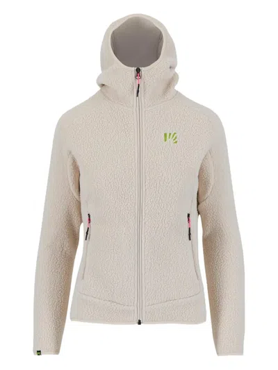 Karpos Moiazza Hooded Fleece Jacket In Neutral