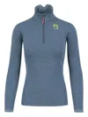 Karpos Pizzocco Half-zip Long-sleeve Top In Blue