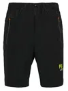Karpos Rock Black Bermuda Shorts In Black
