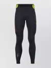 Karpos Straight Trousers Featuring Reflective Accents In Black