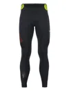 Karpos Straight Trousers Featuring Reflective Accents In Black