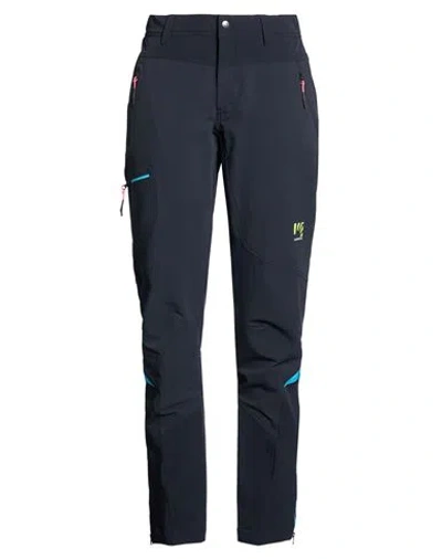 Karpos Woman Pants Midnight Blue Size 10 Polyamide, Elastane