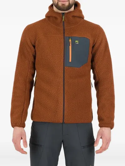 Karpos Zip-fastening Hoodie In Brown