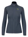 Karpos Zip-up Performance Jacket In Black