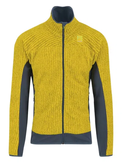 Karpos Zip-up Sweater In Yellow