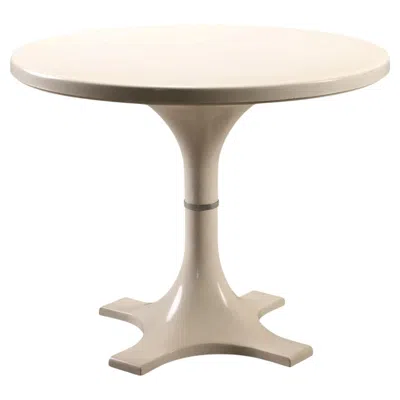 Pre-owned Kartell '4993' Table, Designed By Anna Castelli Ferrieri And Ignazio Gardella In Beige