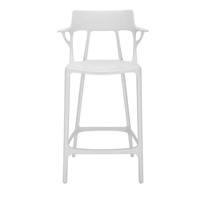 Kartell A. I. Stool In White