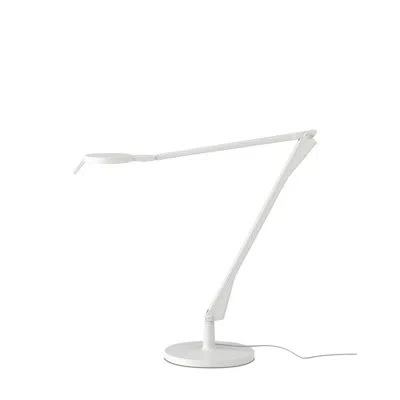 Kartell Aledin Tec Led Desk Lamp In Matte White
