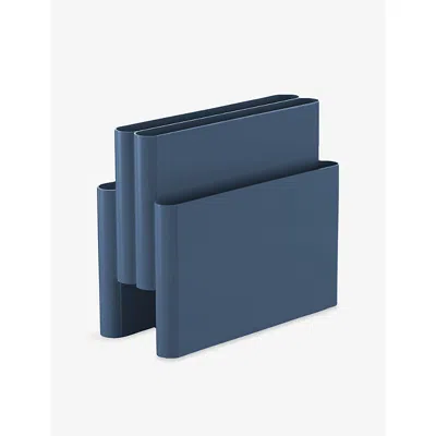 Kartell Blue Magazine Rack