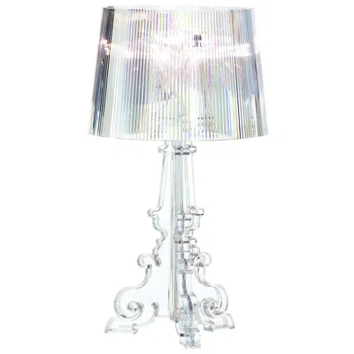 Pre-owned Kartell Bourgie Lamp In Crystal By Ferruccio Laviani In Transparent
