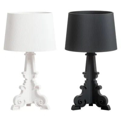 Pre-owned Kartell Bourgie Mat In Black By Ferruccio Laviani