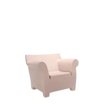 Kartell Bubble Club Chair In Dusty Pink