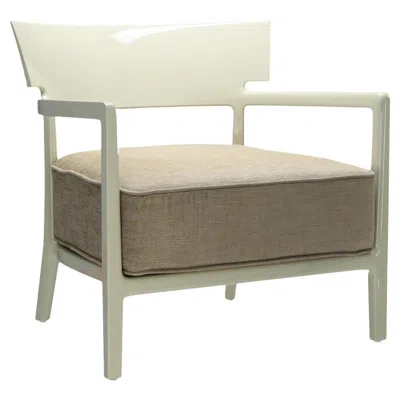 Pre-owned Kartell Cara Chair Pale Green By Philippe Starck With Sergio Schito